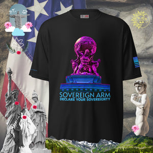 sovereignarm.com Black / S Titan God Atlas Unisex performance crew neck t-shirt