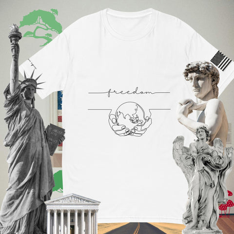 sovereignarm.com White / XS World Freedom Short Sleeve T-shirt
