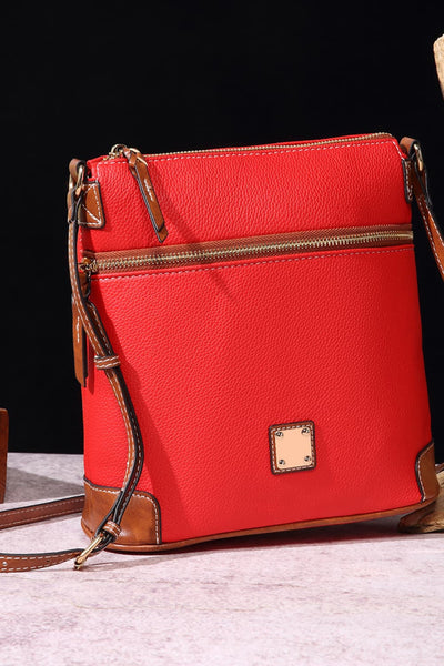 PU Leather Crossbody Bag