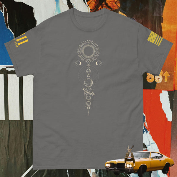 Solar Sun flower V1.4 Men's classic tee