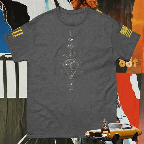 Solar Lunar Jelly Fish UFO v1.6 Men's classic tee