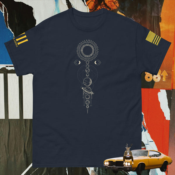 Solar Sun flower V1.4 Men's classic tee