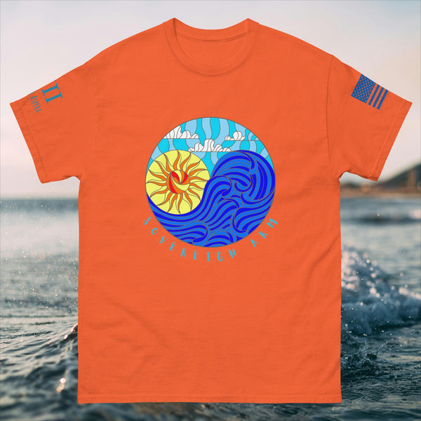 Sun and ocean Solar Men's classic tee