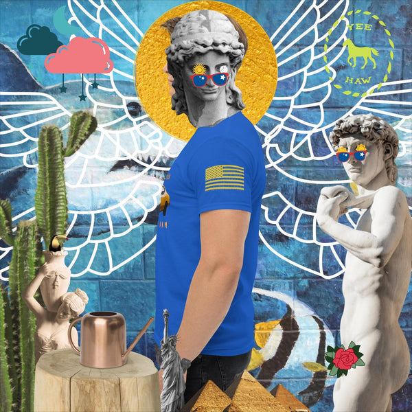 sovereignarm.com Pop Art #Get in Loser v1.0 Men's classic tee