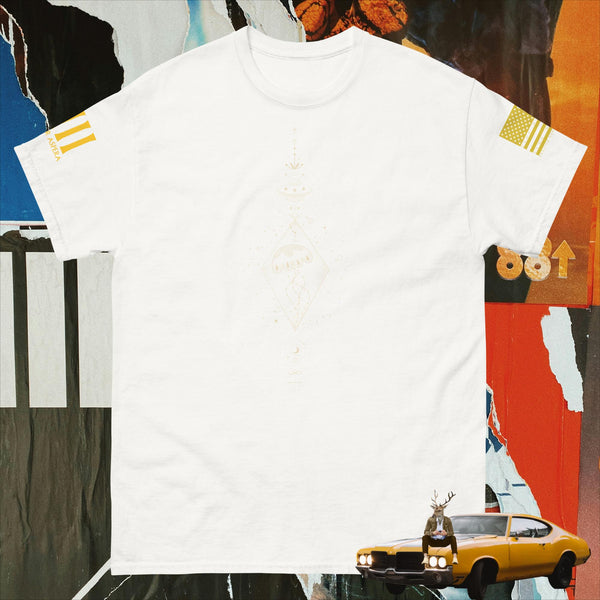 Solar Lunar Jelly Fish UFO v1.6 Men's classic tee