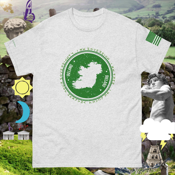 sovereignarm.com Ash / S Irish luck Ireland Men's classic tee