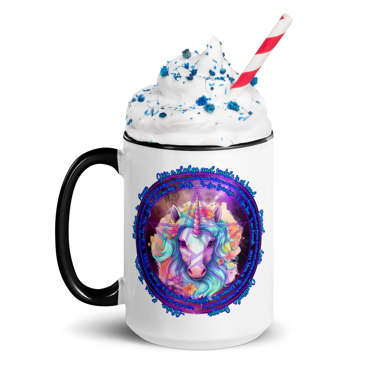 2024 Year of the Dragon Alpha Omega Mug with Color Inside