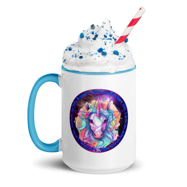 sovereignarm.com Blue / 15 oz Ad Astra Per Aspera 2024 Year of The Dragon Fae Mug with Color Inside