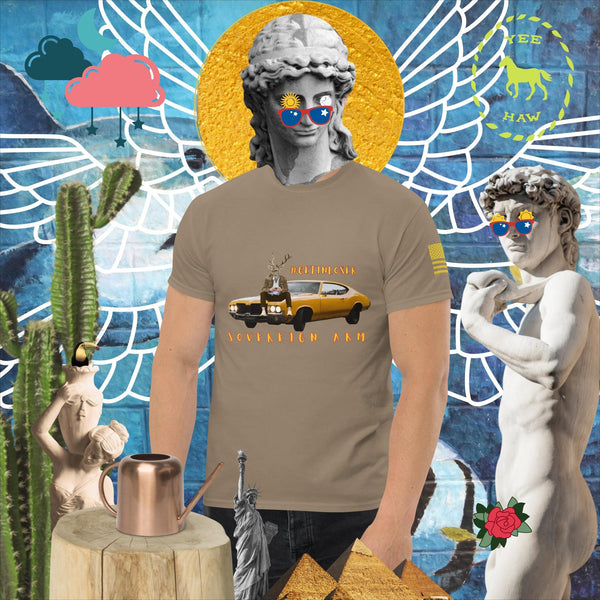 sovereignarm.com Brown Savana / S Pop Art #Get in Loser v1.0 Men's classic tee