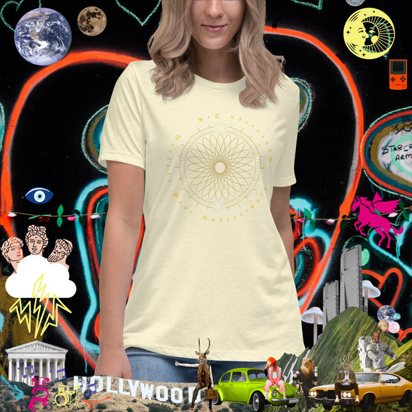 sovereignarm.com Citron / S Sacred Geo V1.1 Women's Relaxed T-Shirt