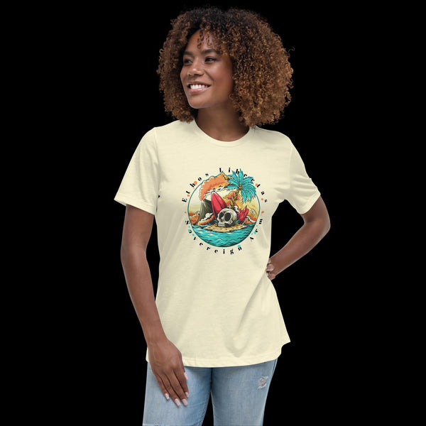 sovereignarm.com Citron / S Surf Art V1.0 Women's Relaxed T-Shirt