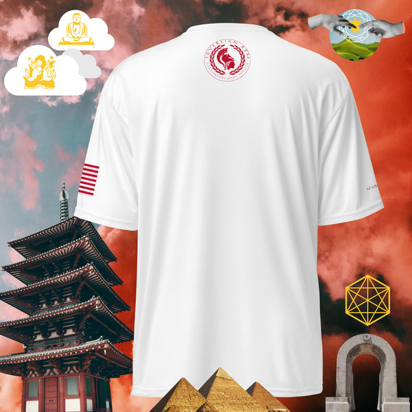 sovereignarm.com Divine Buddha, Declare Your Sovereignty Unisex performance crew neck t-shirt