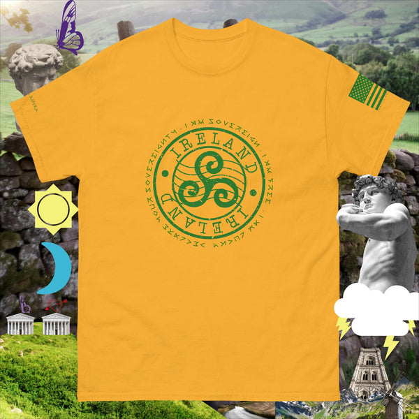 sovereignarm.com Gold / S Irish luck Ireland v1.4 Men's classic tee