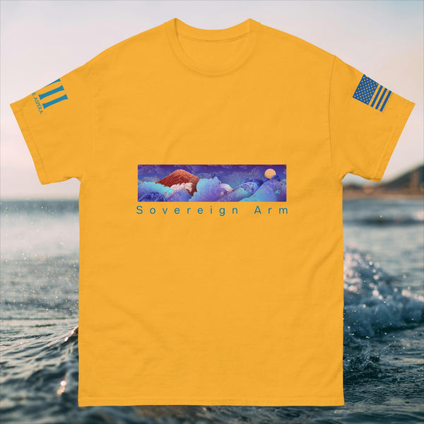sovereignarm.com Gold / S Solar Wave Men's classic tee