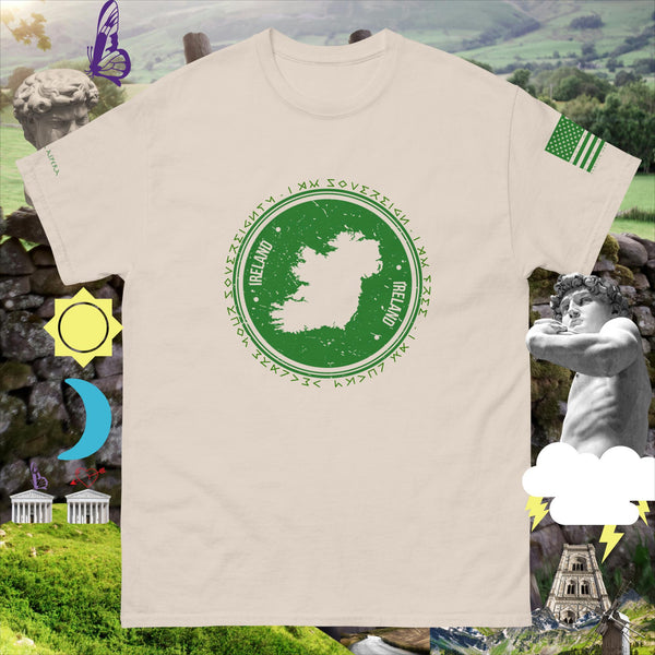 sovereignarm.com Natural / S Irish luck Ireland Men's classic tee
