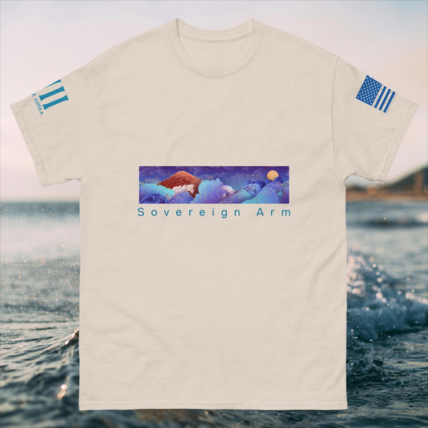 sovereignarm.com Natural / S Solar Wave Men's classic tee