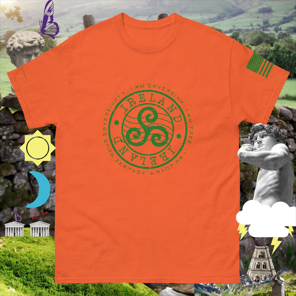 sovereignarm.com Orange / S Irish luck Ireland v1.4 Men's classic tee
