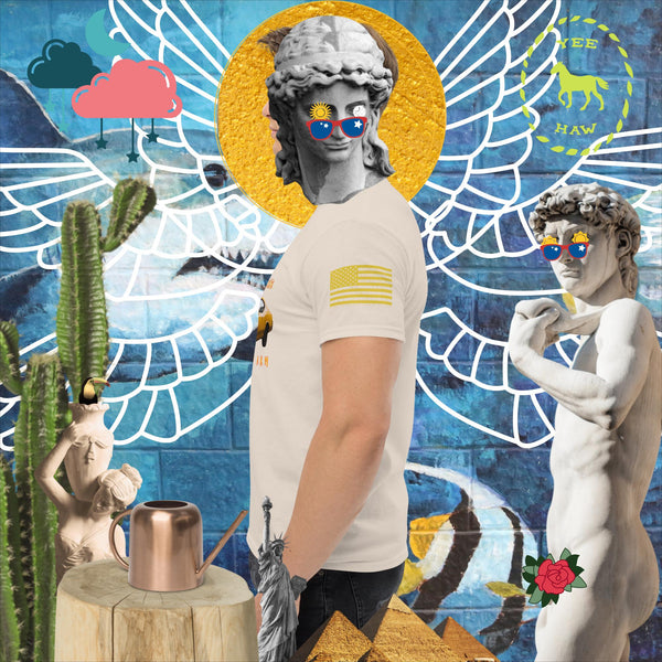 sovereignarm.com Pop Art #Get in Loser v1.0 Men's classic tee