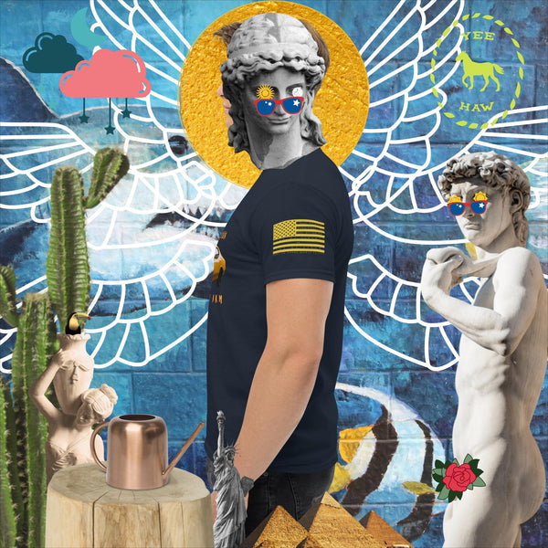 sovereignarm.com Pop Art #Get in Loser v1.0 Men's classic tee