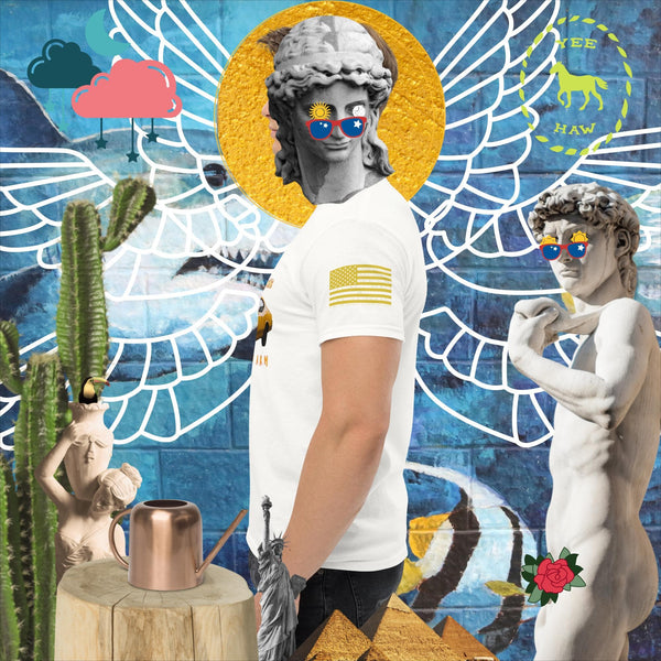 sovereignarm.com Pop Art #Get in Loser v1.0 Men's classic tee