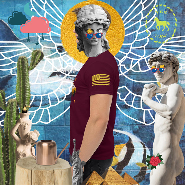 sovereignarm.com Pop Art #Get in Loser v1.0 Men's classic tee