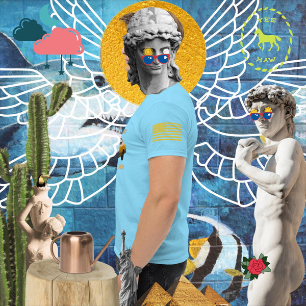 sovereignarm.com Pop Art #Get in Loser v1.0 Men's classic tee