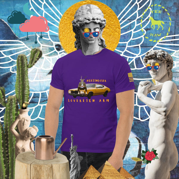 sovereignarm.com Purple / S Pop Art #Get in Loser v1.0 Men's classic tee