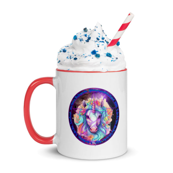 sovereignarm.com Red / 11 oz Ad Astra Per Aspera 2024 Year of The Dragon Fae Mug with Color Inside