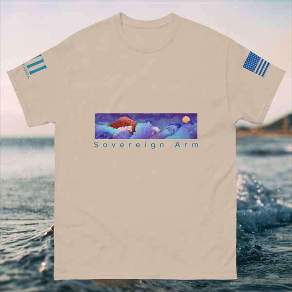 sovereignarm.com Sand / S Solar Wave Men's classic tee