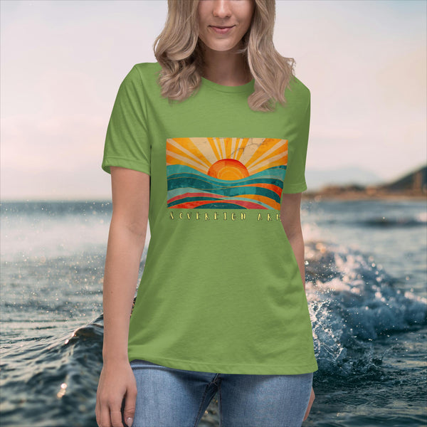 sovereignarm.com Solar Waves Women's Relaxed T-Shirt