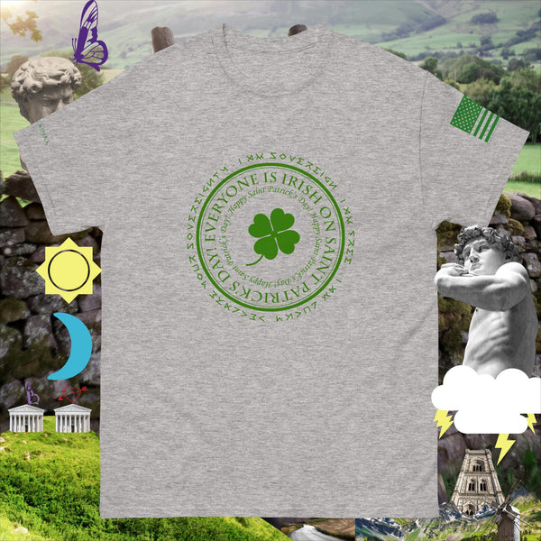 sovereignarm.com Sport Grey / S Irish luck Everyone is Irish Men's classic tee