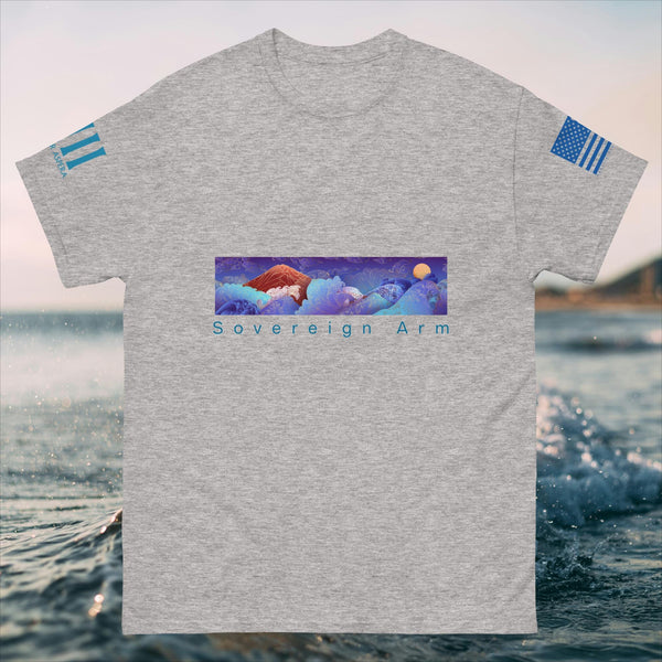 sovereignarm.com Sport Grey / S Solar Wave Men's classic tee