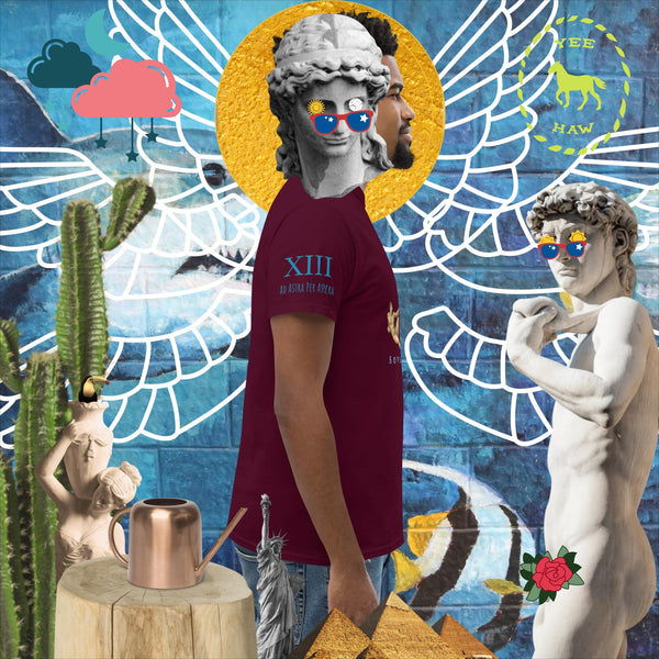 sovereignarm.com The Creation of adam v1.1 solar light Men's classic tee