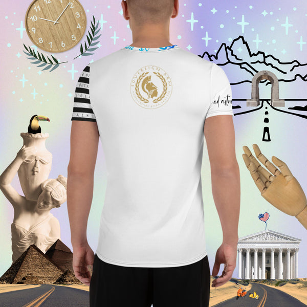sovereignarm.com The Emperor IV, All-Over Print Men's Athletic T-shirt