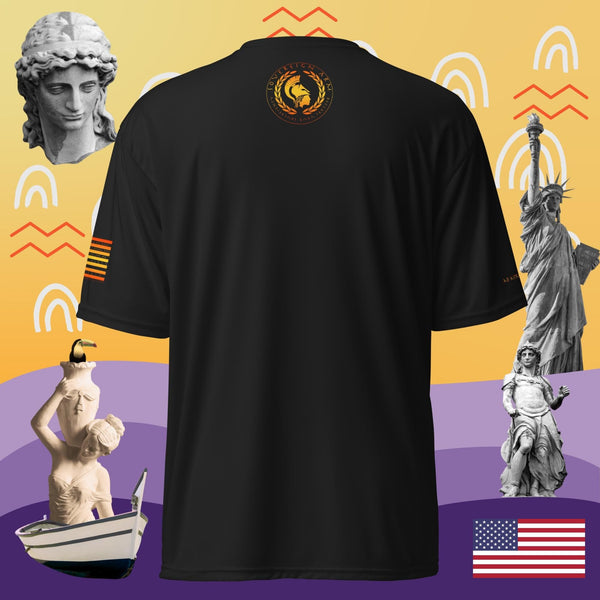 sovereignarm.com The Emperor Ivv Fire Unisex performance crew neck t-shirt