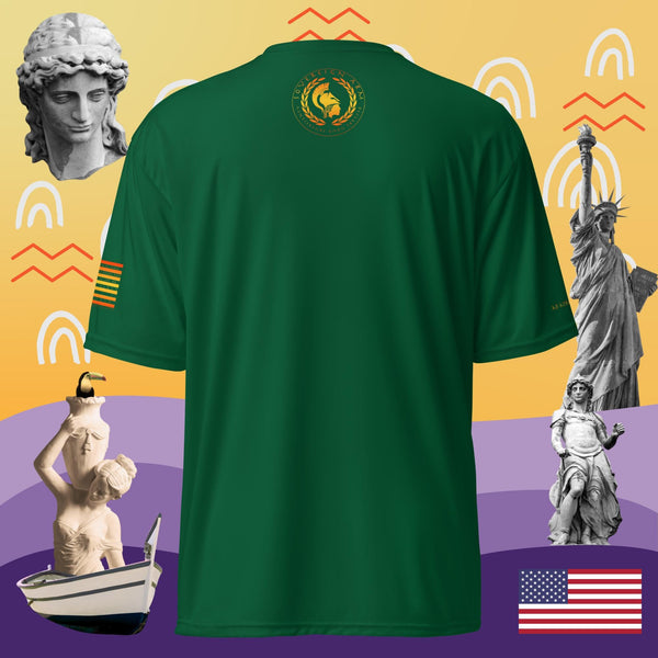 sovereignarm.com The Emperor Ivv Fire Unisex performance crew neck t-shirt