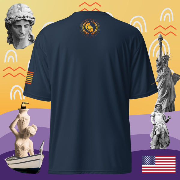 sovereignarm.com The Emperor Ivv Fire Unisex performance crew neck t-shirt