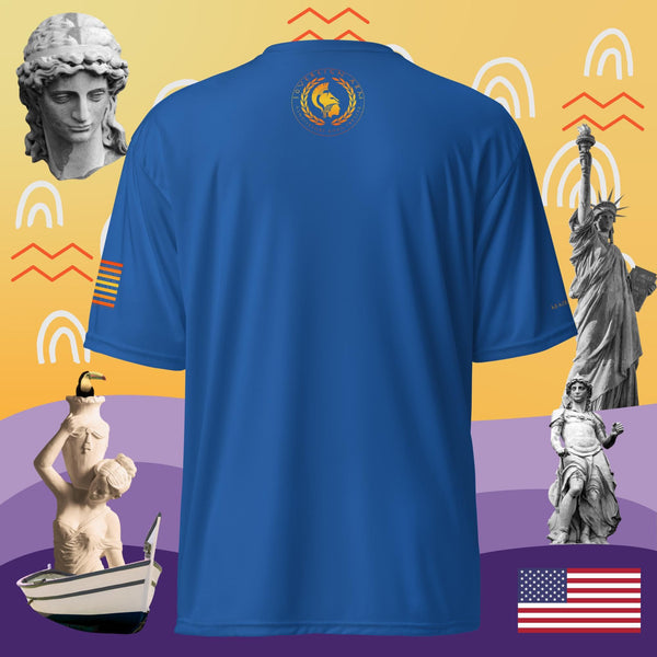 sovereignarm.com The Emperor Ivv Fire Unisex performance crew neck t-shirt