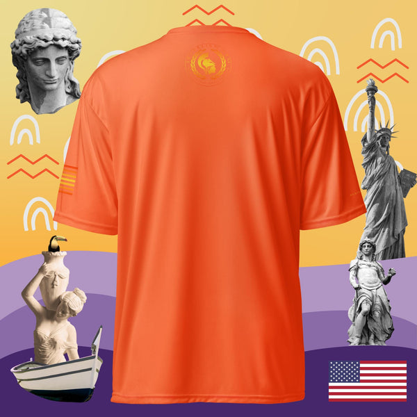 sovereignarm.com The Emperor Ivv Fire Unisex performance crew neck t-shirt