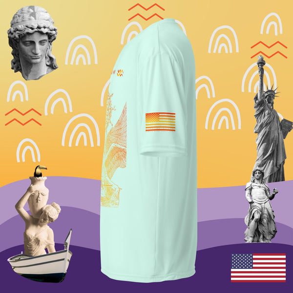 sovereignarm.com The Emperor Ivv Fire Unisex performance crew neck t-shirt