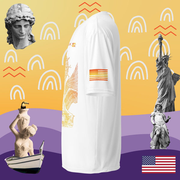 sovereignarm.com The Emperor Ivv Fire Unisex performance crew neck t-shirt