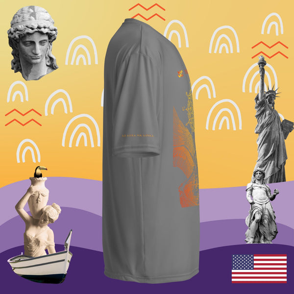 sovereignarm.com The Emperor Ivv Fire Unisex performance crew neck t-shirt