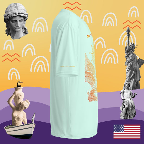 sovereignarm.com The Emperor Ivv Fire Unisex performance crew neck t-shirt