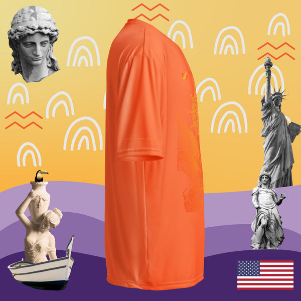 sovereignarm.com The Emperor Ivv Fire Unisex performance crew neck t-shirt