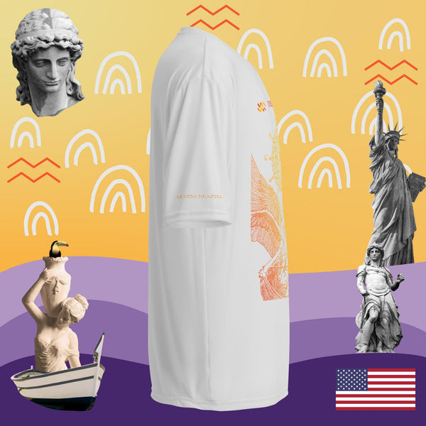 sovereignarm.com The Emperor Ivv Fire Unisex performance crew neck t-shirt