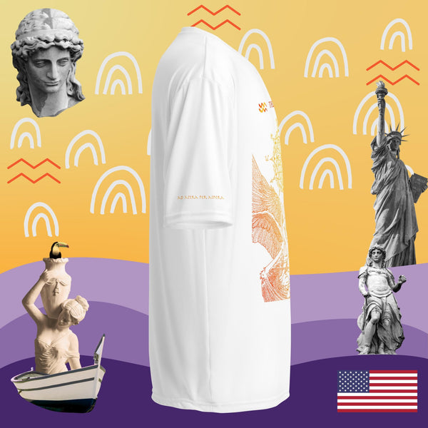 sovereignarm.com The Emperor Ivv Fire Unisex performance crew neck t-shirt