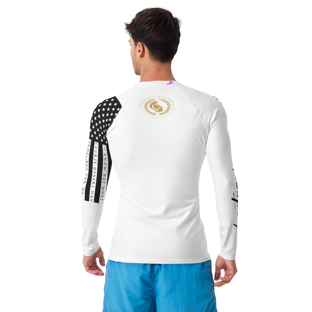 The Lover, Eros and Psyche Men's Rash Guard