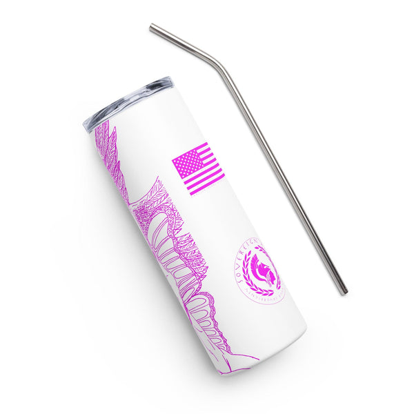 sovereignarm.com The Lovers Eros and Psyche Hott Pink Stainless steel tumbler
