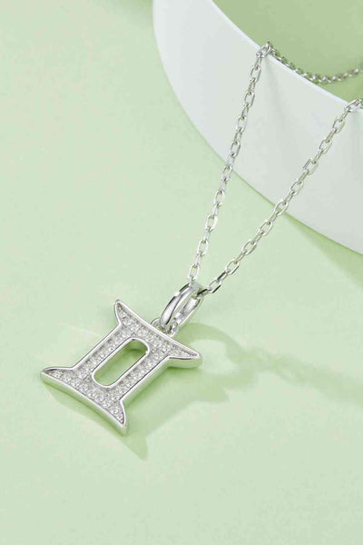 Trendsi Eros and Psyche Valentines Moissanite Constellation Pendant Necklace