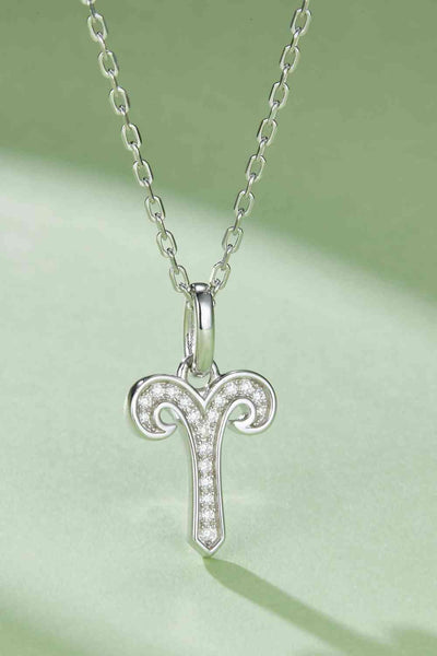 Trendsi Eros and Psyche Valentines Moissanite Constellation Pendant Necklace